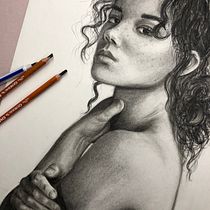 My Work. Traditional illustration, Fine Arts, Drawing, Portrait Drawing, Realistic Drawing, and Artistic Drawing project by Maxine Harwood - 02.24.2022