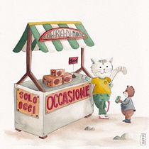 Il mio progetto del corso: Creazione di personaggi per libri illustrati con acquerelli. Character Design, Watercolor Painting, and Children's Illustration project by Ursula Castaldo - 02.24.2022