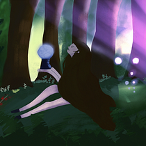 My project in Fantastical Illustrations with Procreate course. Traditional illustration, Digital Illustration, and Digital Drawing project by eda kanmaz - 02.23.2022