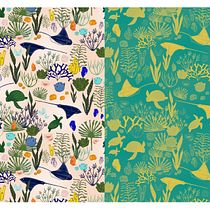 Mon projet du cours : Illustration numérique de motifs inspirés de la faune et la flore. Un progetto di Illustrazione tradizionale, Pattern design, Disegno, Illustrazione digitale e Illustrazione botanica di c.line.tassel - 23.02.2022
