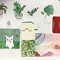 Meu projeto do curso: Técnicas de ilustração para desbloquear sua criatividade. Design, Traditional illustration, Fine Arts, Painting, Creativit, Creating with Kids, and Sketchbook project by giovannaflavie - 02.25.2022