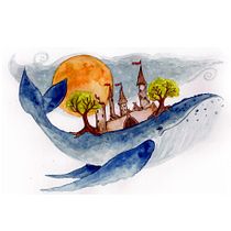 Mein Kursprojekt: Aquarelltechnik für traumhafte Illustrationen . Traditional illustration, Drawing, Watercolor Painting, and Editorial Illustration project by Melanie Stübing - 02.25.2022