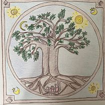 Tudo na perfeita ordem divina !!!. Painting, Pencil Drawing, and Drawing project by Mariane D’Elia - 02.25.2022