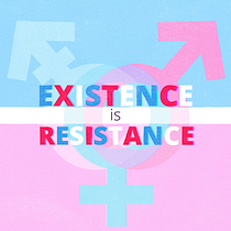Existence is Resistance. Motion Graphics, Animação, Tipografia, e Tipografia cinética projeto de Von Muren - 24.02.2022