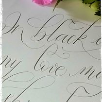 Mi Proyecto del curso: Caligrafía moderna: crea letras con formas expresivas. Caligrafia, Lettering, H, e Lettering projeto de Carmen Flores - 26.02.2022