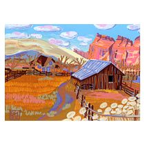 My project in Drawing with Acrylic Markers: Capture your Favorite Scene course. Sketching, Drawing, Acr, lic Painting, Architectural Illustration, and Sketchbook project by Sydney Musselman - 02.26.2022