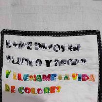 Mi Proyecto del curso: Letras bordadas: el hilo como herramienta gráfica. Embroider, and Textile Design project by Chelo - 02.26.2022