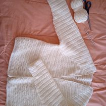 Mi Proyecto del curso:  Top-down: prendas a crochet de una sola pieza. Un progetto di Fashion design, Fiber Art, DIY, Uncinetto e Textile Design di kingo3101 - 20.02.2022