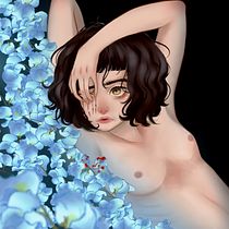 Mi Proyecto del curso: Desperate heart of giselle. Traditional illustration, Drawing, Digital Illustration, Portrait Drawing, Digital Drawing, and Digital Painting project by camineja - 02.27.2022