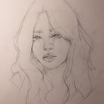 My final project from course by Gabriela Niko. Un progetto di Bozzetti, Disegno, Disegno di ritratti, Disegno artistico e Sketchbook di Ada Zejmowicz - 27.02.2022