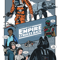THE EMPIRE STRIKES BACK in Vector Illustration for Film course. Un proyecto de Ilustración vectorial, Diseño de carteles e Ilustración digital de Stuart Norris - 25.02.2022