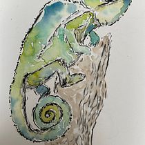 My project in Experimental Watercolor Techniques for Beginners course. Un progetto di Illustrazione tradizionale, Belle arti, Pittura ad acquerello e Illustrazione naturalistica di alexandra.edlinger - 27.02.2022