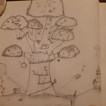 Mi Proyecto del curso: Ilustración artística: dibuja tu imaginario. Traditional illustration, Creativit, Pencil Drawing, and Drawing project by dafnen_vg - 02.26.2022