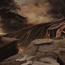 The Surface of Venus. Photograph, Photograph, Post-production, Photo Retouching, Digital Photograph, Photomontage, and Matte Painting project by Fuoco Balduzzi - 02.25.2022