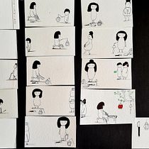 Mi Proyecto del curso: Técnicas de desbloqueo creativo: crea un cuaderno para imaginar. Traditional illustration, Creativit, Drawing, and Sketchbook project by Claudie Cousin - 02.28.2022