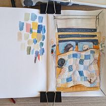 My project in Exploratory Sketchbook: Find Your Drawing Style course. Traditional illustration, Sketching, Creativit, Drawing, Watercolor Painting, Sketchbook, and Gouache Painting project by Laura Sanchez - 02.28.2022