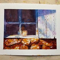 My project in The Art of Watercolor: Paint Your Vision of the World course. Projekt z dziedziny Trad, c, jna ilustracja,  Sztuki piękne,  Malarstwo i Malowanie akwarelą użytkownika lynn_cox_1 - 28.02.2022