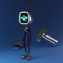 Meu projeto do curso: Introdução ao design 3D e modelagem com Blender Ein Projekt aus dem Bereich Motion Graphics, Design von Figuren, Produktdesign und 3-D-Modellierung von Amanda Porto - 23.02.2022