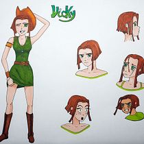 Vicky by Cedraak. Traditional illustration, Character Design, Comic, and Manga project by Cedric K - 02.28.2022