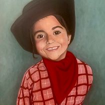Mi Proyecto del curso: Introducción al retrato realista al óleo. Un projet de Beaux Arts, Peinture , et Peinture à l'huile de Pascale Colin - 28.02.2022