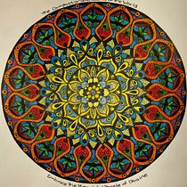 My project in The Art of Mandala Drawing: Create Geometric Patterns course. Drawing & Ink Illustration project by Karen Hoeg - 02.28.2022