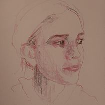 My project in Expressive Portrait Drawing with Soft Pastels course. Traditional illustration, Fine Arts, Drawing, Portrait Drawing, and Artistic Drawing project by anne_babington - 03.01.2022