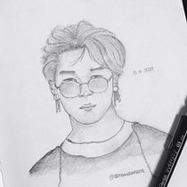 My project in Portrait Sketchbooking: Explore the Human Face course. Un proyecto de Bocetado, Dibujo, Dibujo de Retrato, Dibujo artístico y Sketchbook de Asyiqin Azman - 17.03.2022