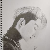 Meu projeto do curso: Caderno de retratos: explore o rosto humano. Un proyecto de Bocetado, Dibujo, Dibujo de Retrato, Dibujo artístico y Sketchbook de Aline Ferreira Alves da Silva - 24.02.2022