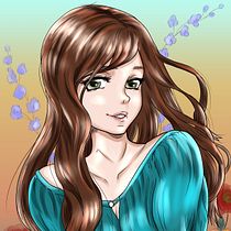 My project in Digital Fantasy Portraits with Photoshop course. Traditional illustration, Drawing, Digital Illustration, Portrait Drawing, Digital Drawing, and Digital Painting project by Nour Hannawi - 03.01.2022