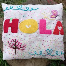 Mi Proyecto del curso: Técnicas básicas para bordar letras. Un projet de Broderie , et Design textile de Lariza Camus - 01.03.2022