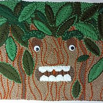 Mi Proyecto del curso: Bordado XL con aguja mágica. Un projet de Broderie, Décoration, Punch needle , et Design textile de Teresa Micol Aroca - 01.03.2022