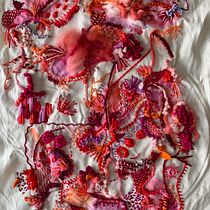 Mi Proyecto del curso: Bordado y personalización de accesorios. Accessor, Design, Jewelr, Design, Fashion Design, Embroider, and Textile Design project by Maria Victoria Ensslin D'Olivo - 03.01.2022