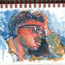 My project in Architectural Sketching with Watercolor and Ink course. Sketching, Drawing, Watercolor Painting, Architectural Illustration, Sketchbook & Ink Illustration project by dsrobertson - 03.01.2022