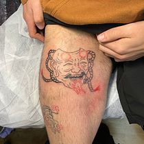 Meu projeto do curso: Tatuagem para principiantes. Tattoo Design project by Iryna Ryndyuk - 03.01.2022