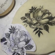 Meu projeto do curso: Tatuagem para principiantes. Tattoo Design project by Alice Evelyn Dos Santos - 03.01.2022