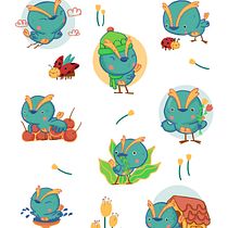 My project in Kawaii Illustration: Create Charming Characters course Ein Projekt aus dem Bereich Traditionelle Illustration, Design von Figuren und Manga von paridhi2u - 25.02.2022