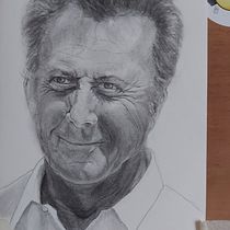 Mon projet du cours : Portrait réaliste au crayon graphite. Traditional illustration, Fine Arts, Sketching, Pencil Drawing, Drawing, Portrait Drawing, Realistic Drawing, Artistic Drawing, and Figure Drawing project by Marylù - 03.02.2022