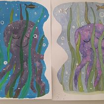 Mi Proyecto del curso: Técnicas de ilustración con acuarela y gouache. Traditional illustration, Fine Arts, Painting, Watercolor Painting, Children's Illustration, and Gouache Painting project by anactheo - 03.02.2022