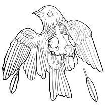 Mi Proyecto del curso: Técnicas de tatuaje blackwork con línea fina. Un progetto di Design di tatuaggi di María de los Angeles Muñoz Olivo - 02.03.2022