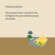 O meu Pai ficou Desempregado!. Projekt z dziedziny Pisanie, Stor, telling, Ilustracje dla dzieci, Kreat, wne zabaw, z dziećmi, Narracja, Beletr, st, ka, Kreat, wne pisanie i Literatura dziecięca użytkownika Patrícia Correia - 17.02.2022