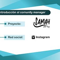 Mi Proyecto del curso: Introducción al community management. Social Media, Digital Marketing, Content Marketing, Facebook Marketing & Instagram Marketing project by Samira Ahmeti - 02.23.2022