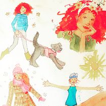 Meu projeto do curso: Criação de personagens a partir de desenhos de observação. Un projet de Illustration traditionnelle, Conception de personnages, Dessin , et Carnet de croquis de Juliana Soares - 02.03.2022