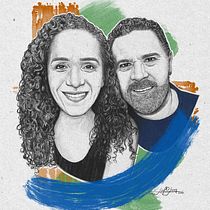 Meu projeto do curso: Retrato moderno com Procreate: estilize seu tema. Un projet de Illustration traditionnelle, Illustration numérique , et Dessin numérique de Junior Oliveira - 03.03.2022