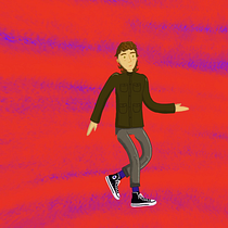 Mi Proyecto del curso: Construye un amigo: del lápiz al movimiento. Projekt z dziedziny  Motion graphics,  Animacja, Projektowanie postaci, Rigging, Animacja postaci i Animacje 2D użytkownika laurabeor98 - 04.03.2022