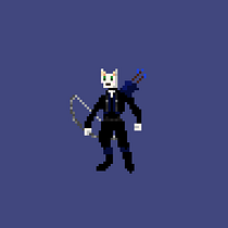 My project in Introduction to Character Design in Pixel Art course. Un progetto di Character design, Videogiochi, Pixel art e Progettazione di videogiochi di naphat techanunt - 03.03.2022