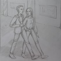 Meu projeto do curso: Fundamentos do desenho de pessoas a partir da imaginação. Traditional illustration, Fine Arts, Sketching, Pencil Drawing, Drawing, Artistic Drawing, and Figure Drawing project by Helen Santos - 03.03.2022