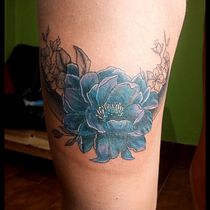 Mi Proyecto del curso: Técnicas de color para tatuajes. Un progetto di Illustrazione tradizionale, Disegno, Illustrazione digitale, Design di tatuaggi e Disegno digitale di Anahi Arriola - 03.03.2022