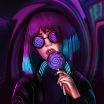 Mi Proyecto del curso: Retratos digitales de fantasía con Photoshop. Traditional illustration, Drawing, Digital Illustration, Portrait Drawing, Digital Drawing, and Digital Painting project by milagros_mc - 03.03.2022