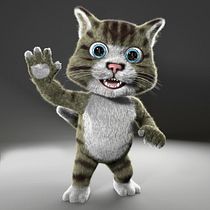 Mi Proyecto del curso: Creación de pelo 3D con XGen de Maya michin en honor a mi gato. 3D, 3D Modeling, 3D Character Design, and 3D Design project by Edisson Garcia - 03.03.2022