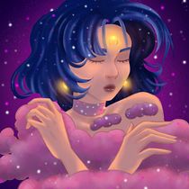 Mi Proyecto del curso: Iluminación y color para retratos digitales en Photoshop . Een project van Traditionele illustratie, Digitale illustratie y  Digitaal schilderij van angela_esalas - 04.03.2022